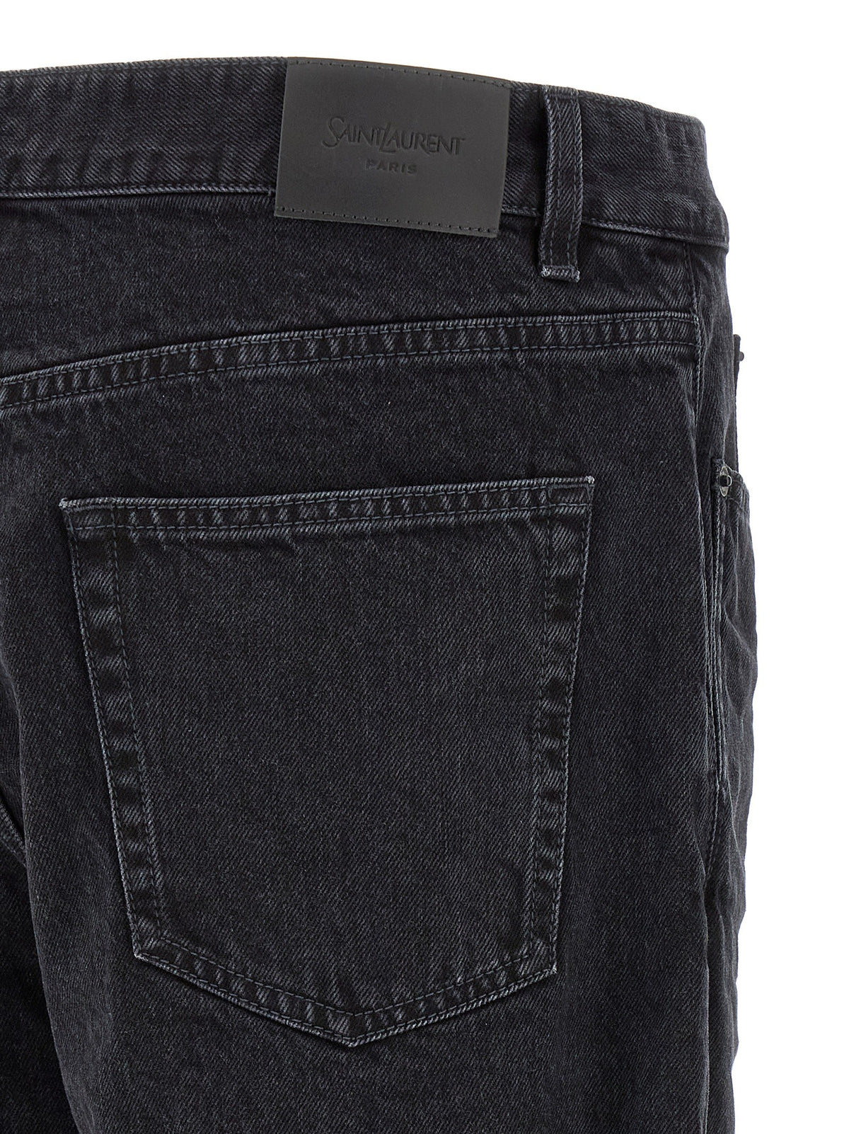 Saint Laurent Relax Tapered Jeans Black