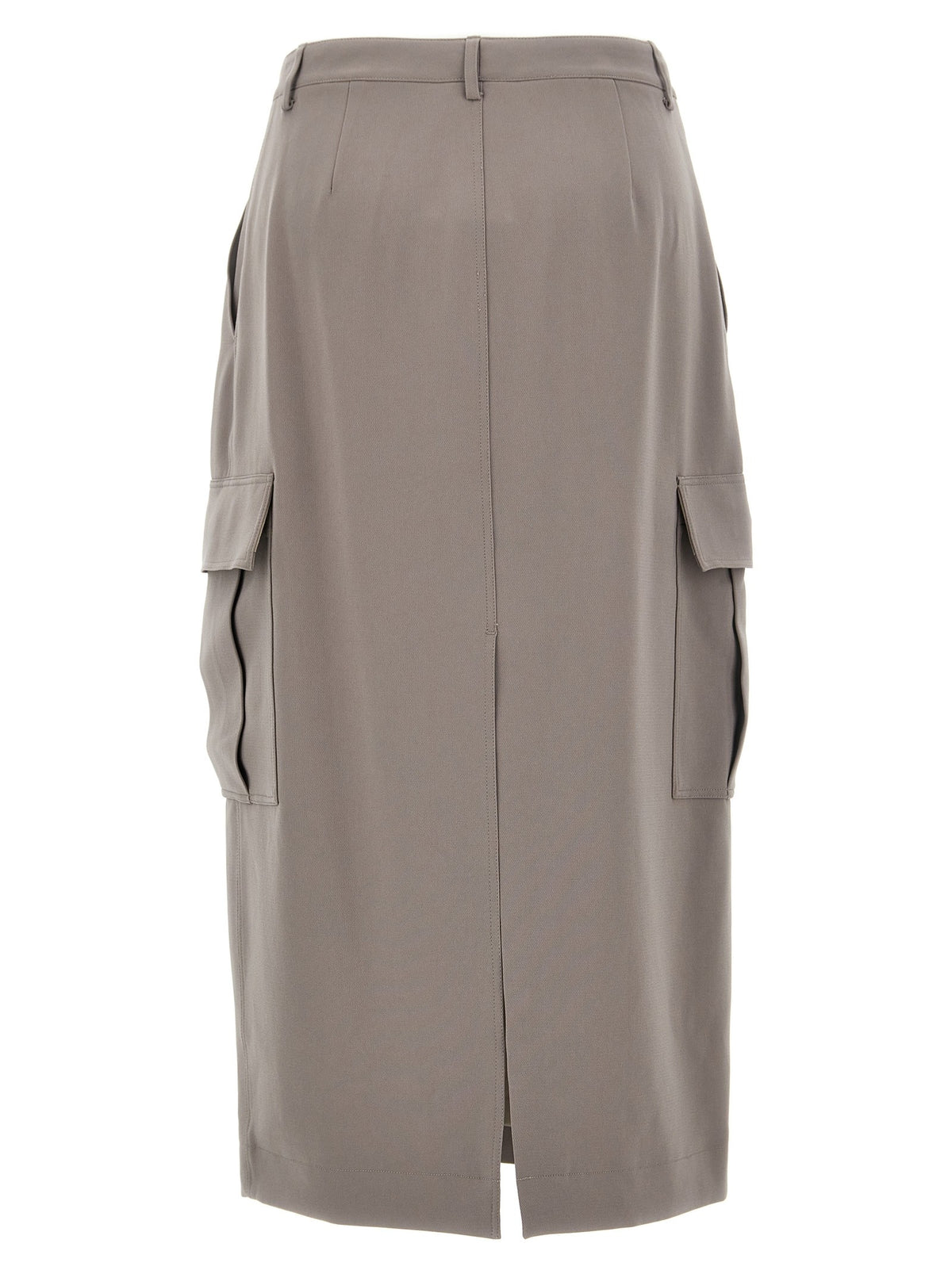 Theory Relaxed Cargo Skirt Grey