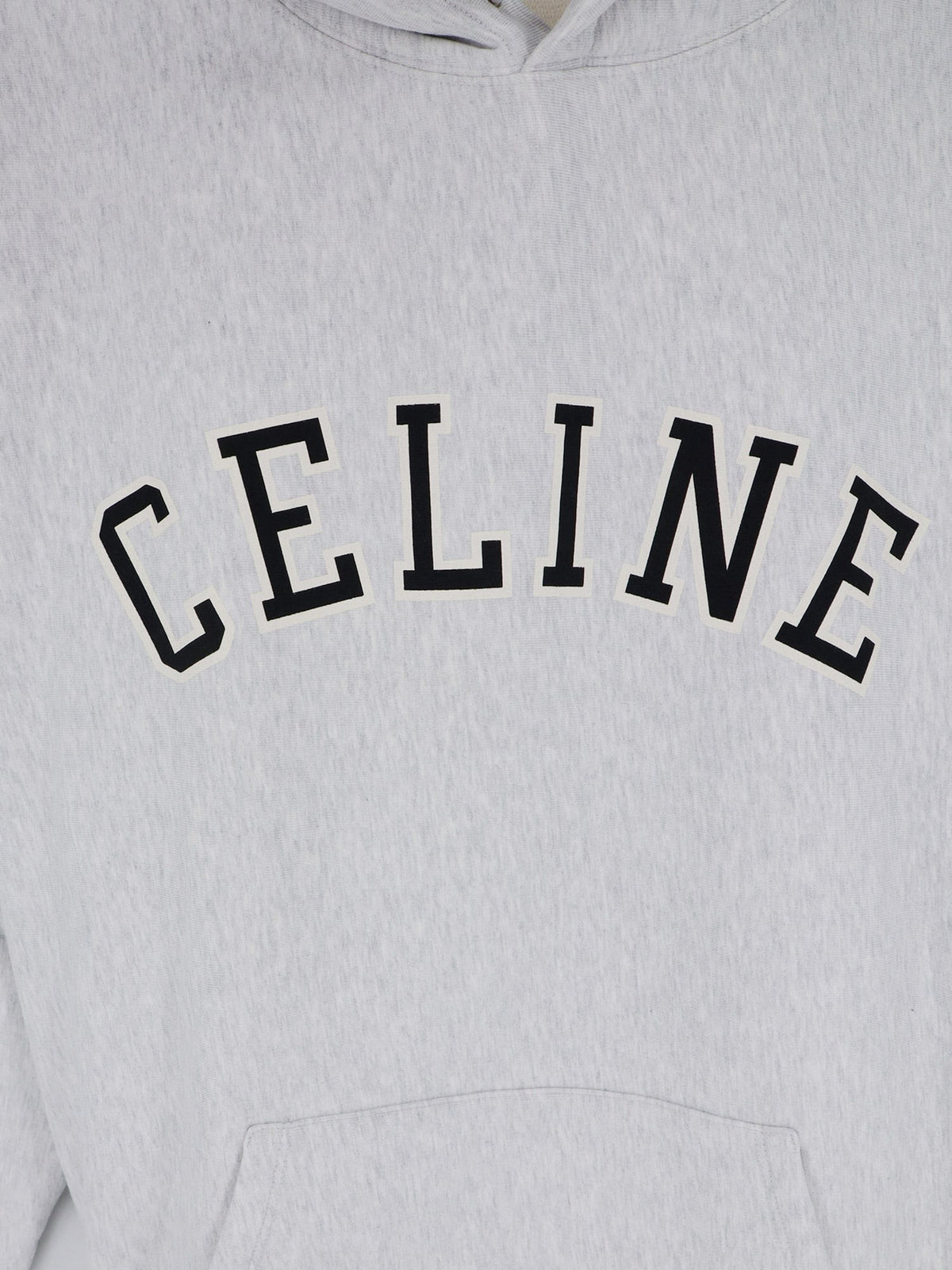 Celine Men's Relaxed Cotton Sweatshirt Black