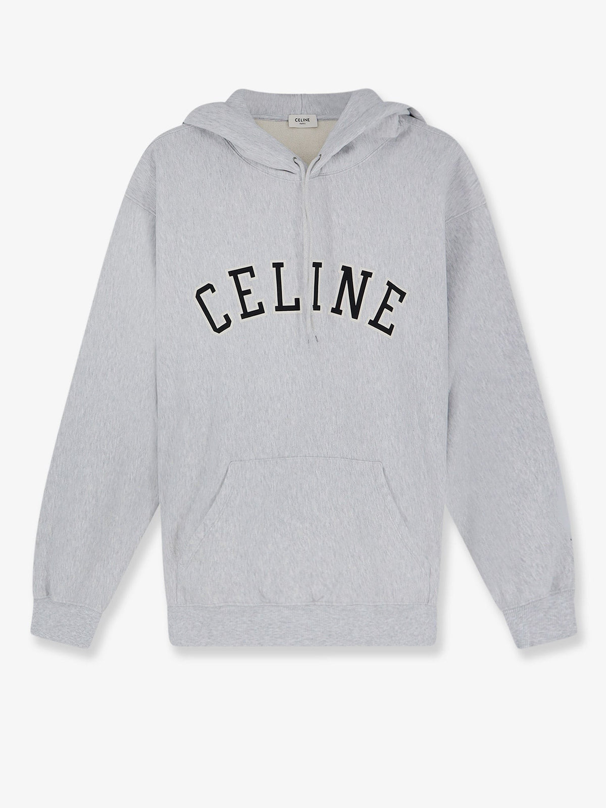Celine Men's Relaxed Cotton Sweatshirt Black
