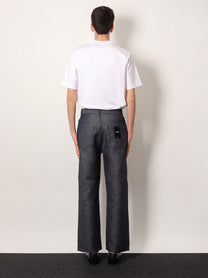 Fendi Men's FF Selleria Jeans Grey