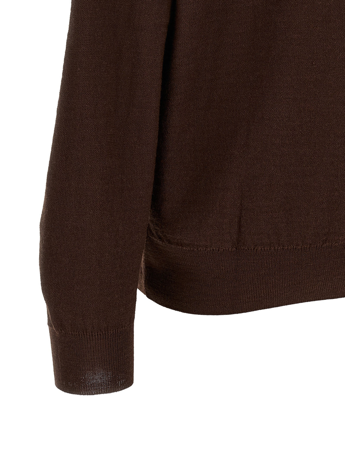 Lemaire Relaxed Twisted Cardigan Red
