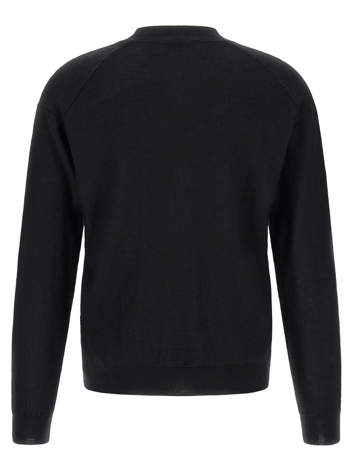 Lemaire Relaxed Twisted Cardigan Black