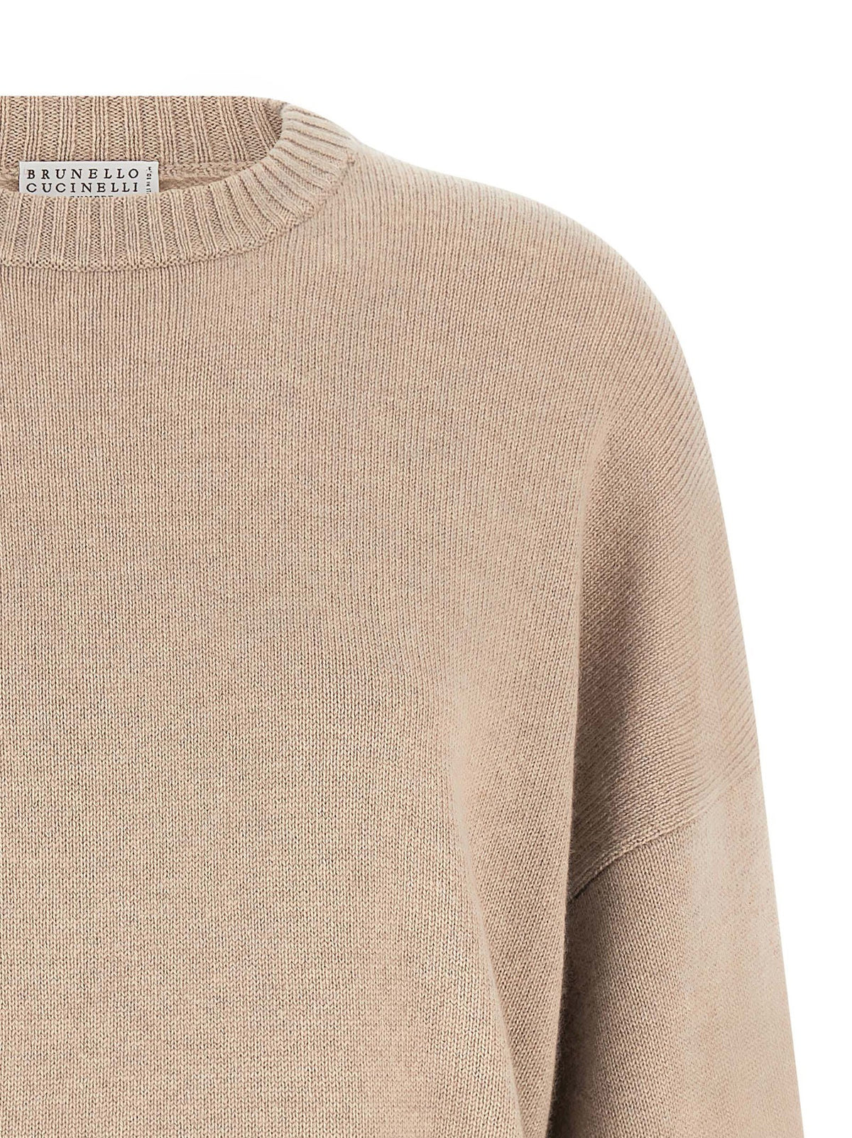 Brunello Cucinelli Removable Monile Cuffs Beige, view 4