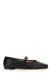 Repetto womens ballerina lisbeth black patent leather mary jane flat shoe with square toe and white lettering strap