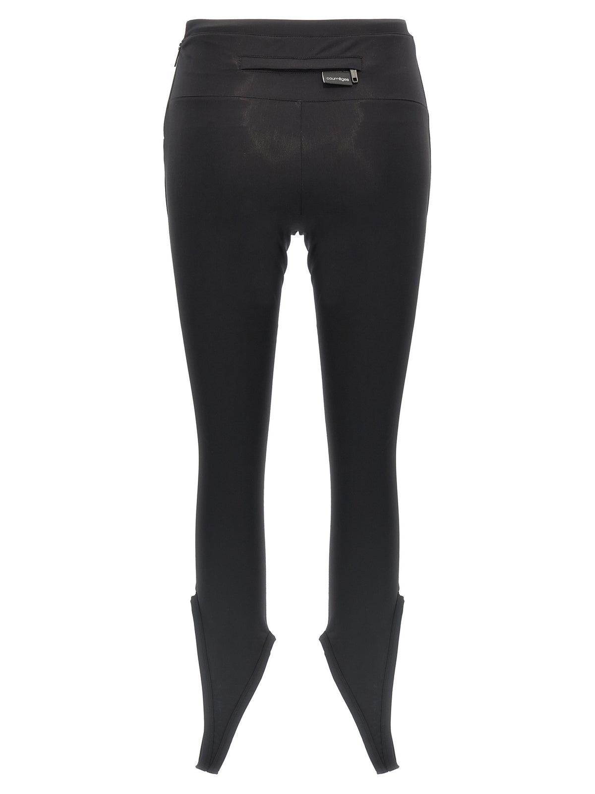 courrèges Reserved Tech Leggings Black