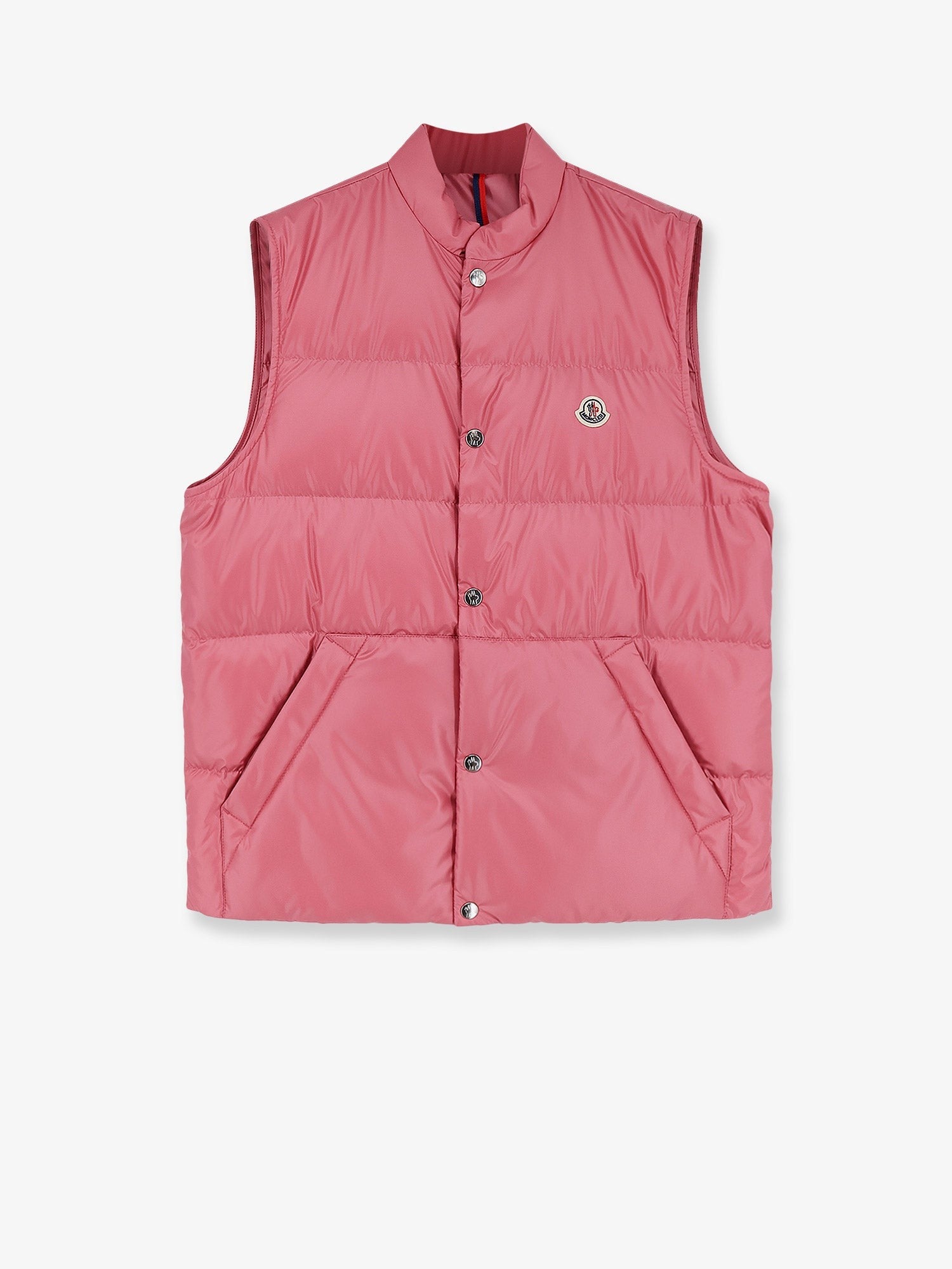 Moncler Men's Restigo Sleeveless Down Jacket Pink