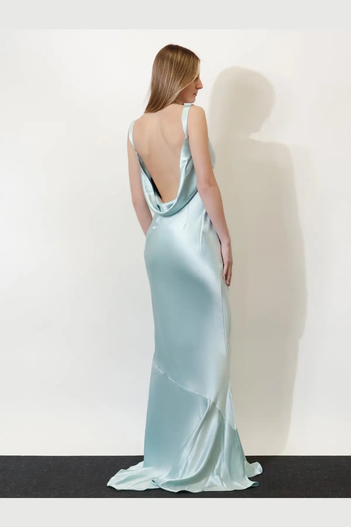 Retrofete Women's Satin Vinica Dress Seychelles