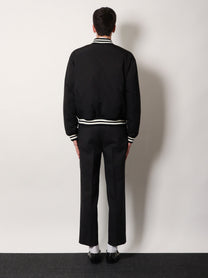 Gucci Men's GG Reversible Bomber Jacket White