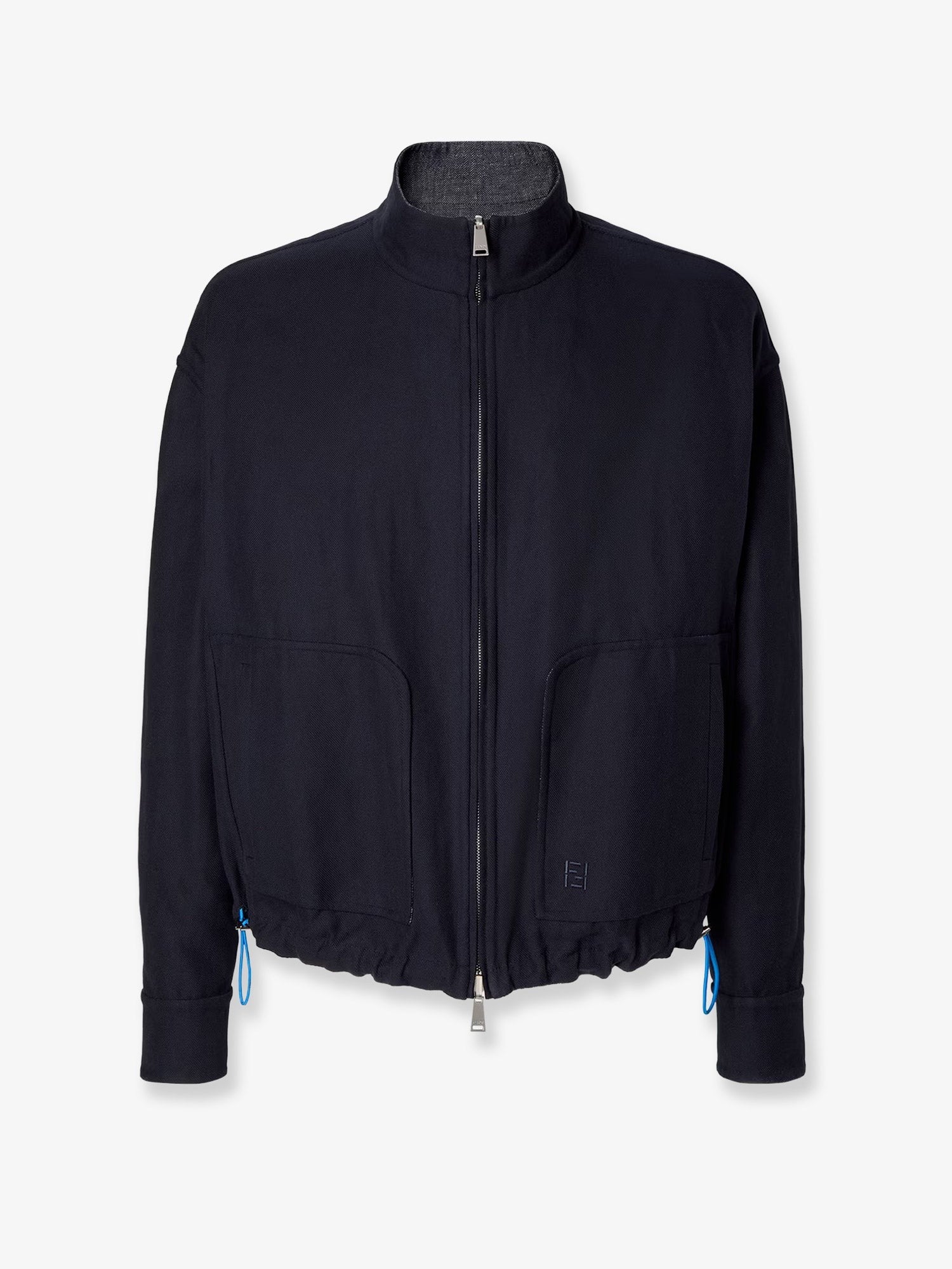 Fendi Men's FF Selleria Reversible Blouson Blue