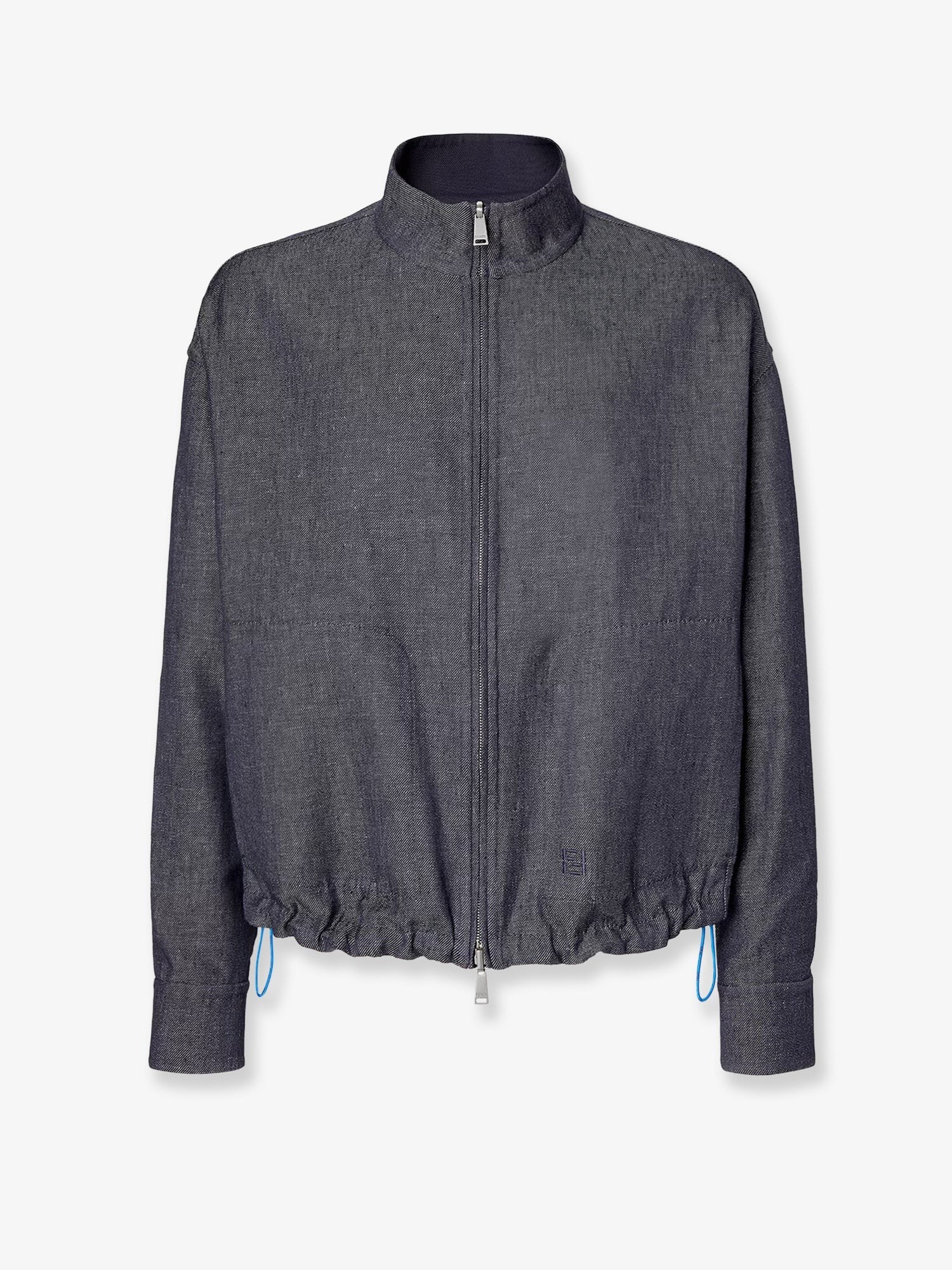 Fendi Men's FF Selleria Reversible Blouson Blue