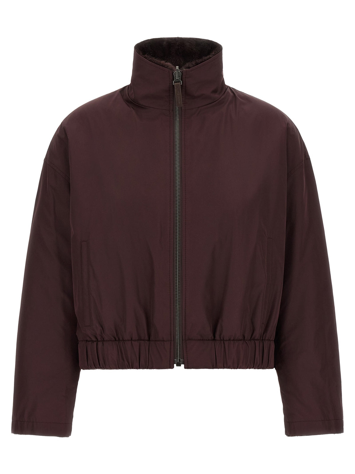 Yves Salomon Army Reversible Fur Brown