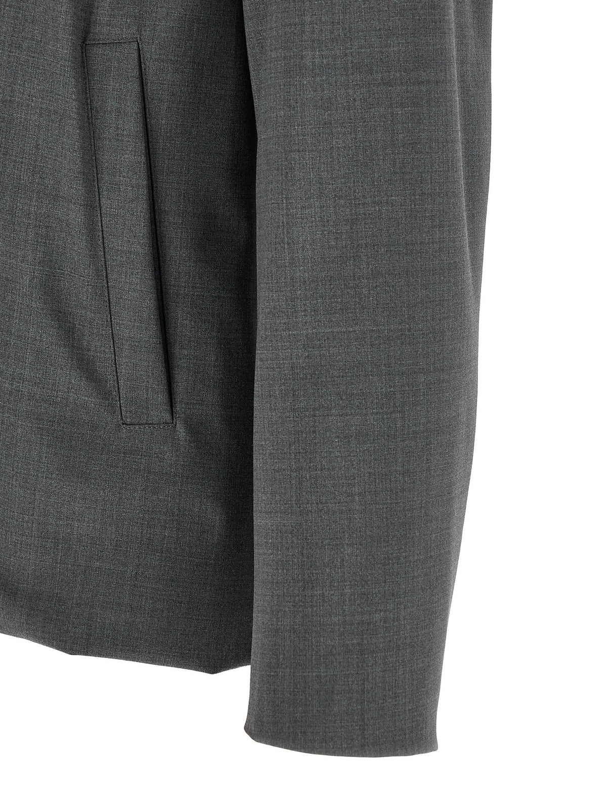 Herno Reversible Overshirt Grey