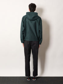 Gucci Men's Reversible Ripstop Cotton Jacket Green