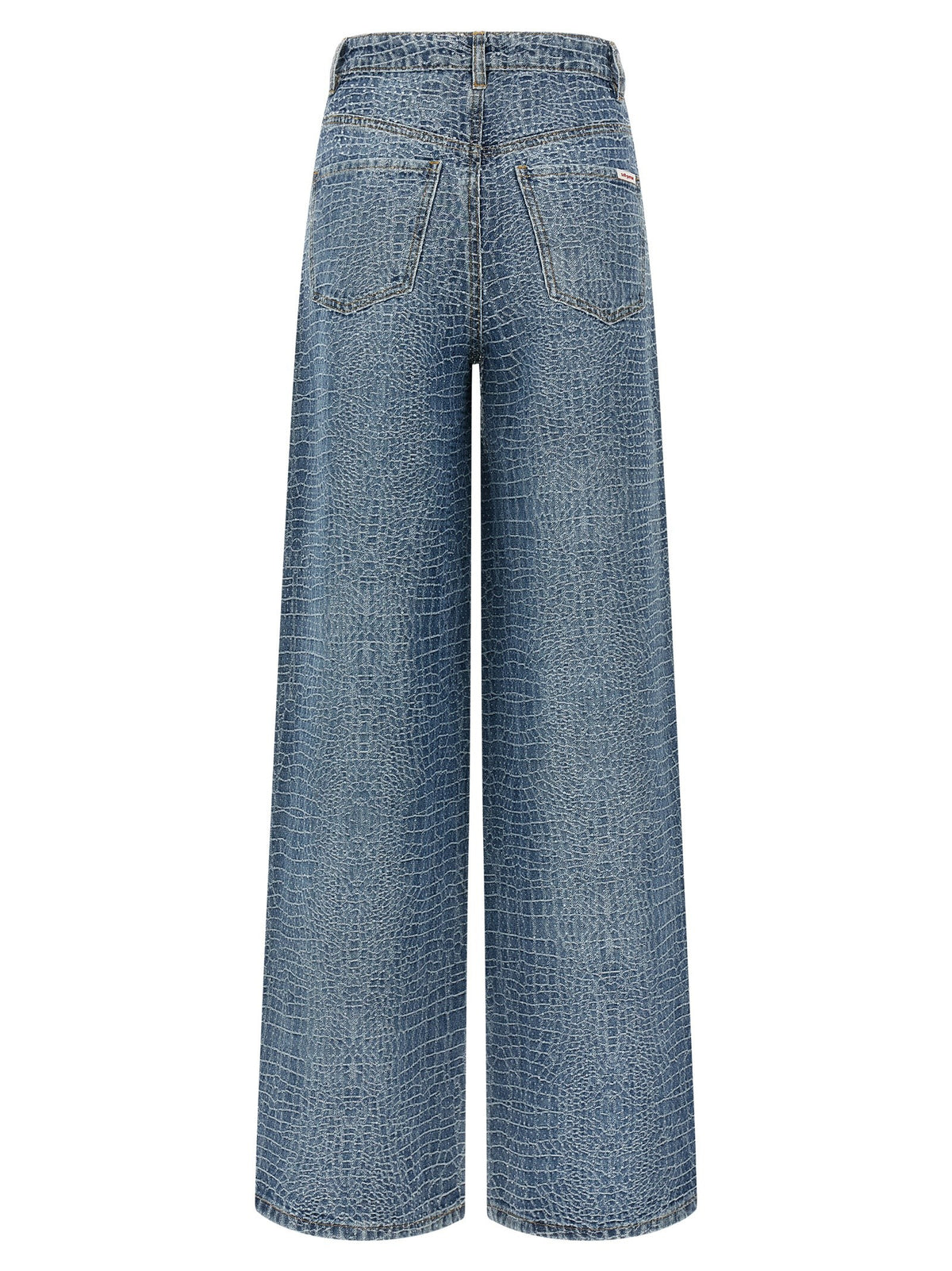 self-portrait Rhinestone Jeans Blue