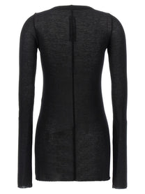 Rick Owens Rib LS Shirt Black