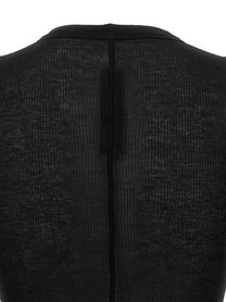Rick Owens Rib LS Shirt Black, view 4