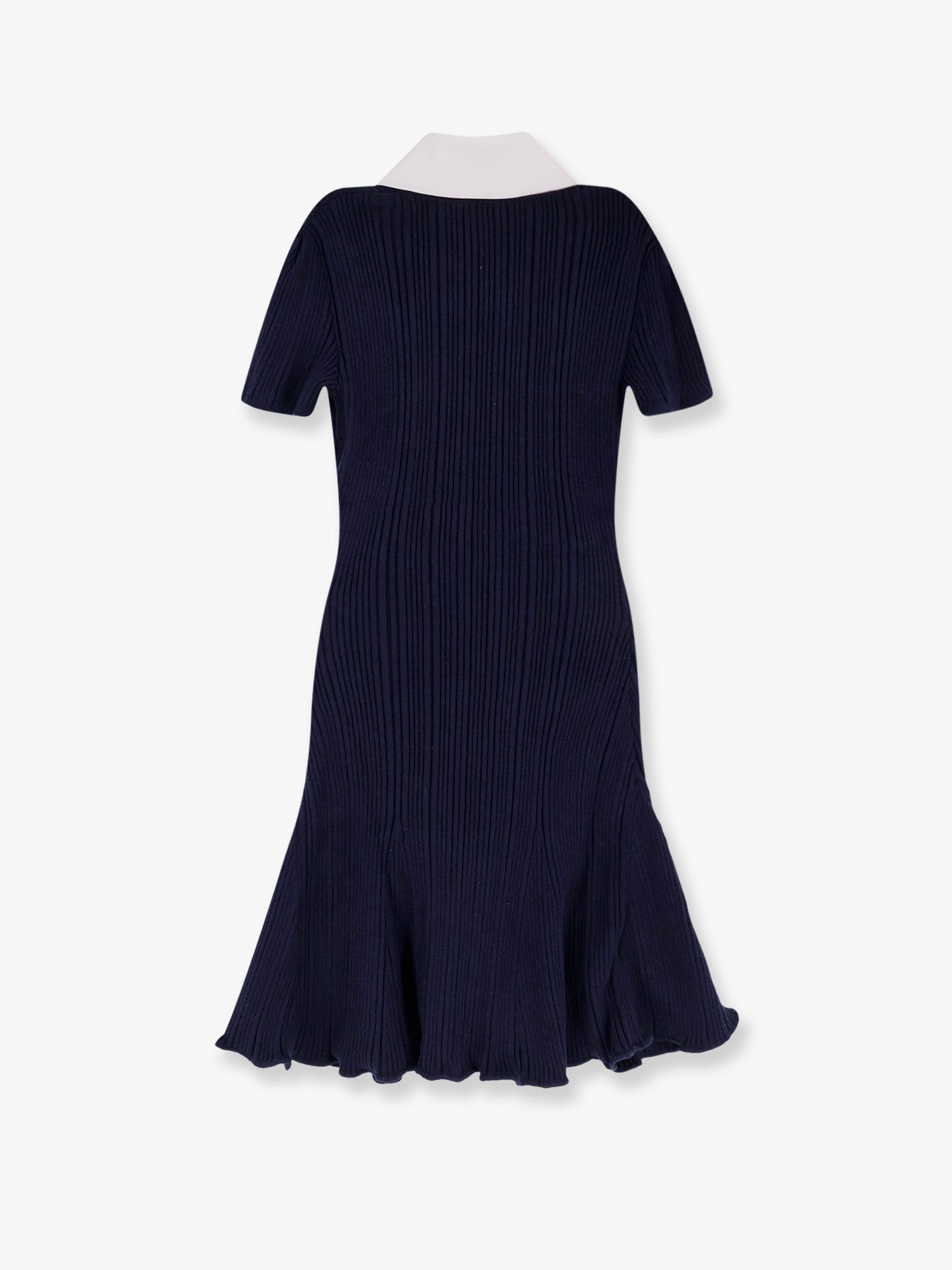 self-portrait Women's Ribbed Mini Dress Blue
