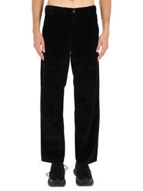 Moncler Men's Ribbed Pants Black