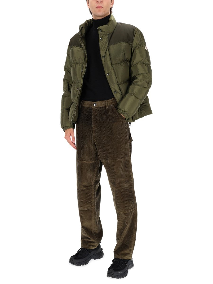 Moncler Men's Ribbed Pants Green, view 2