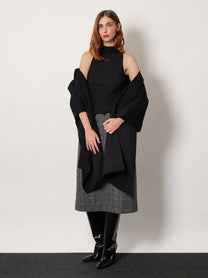 Fendi Women's Ruffled Top Black