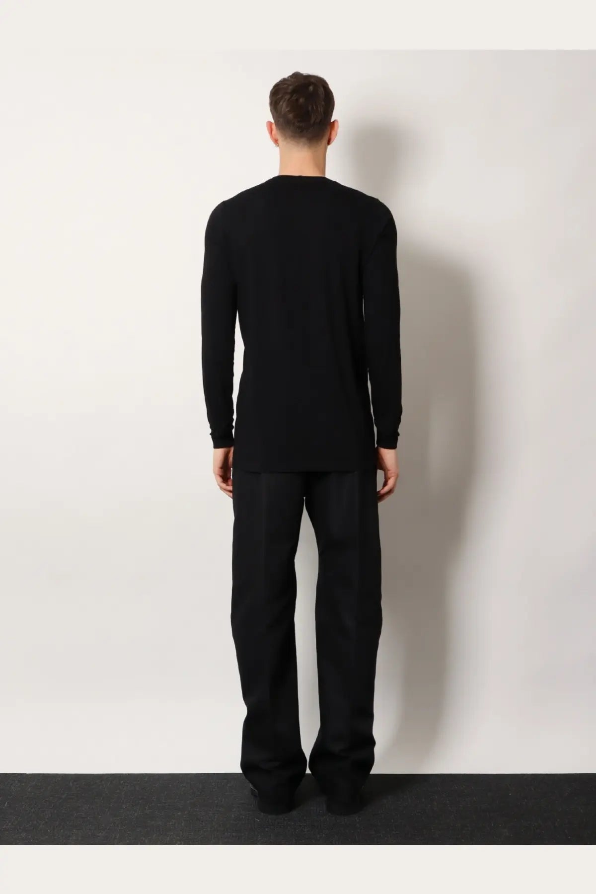 Rick Owens Men's Cotton Shirt Black