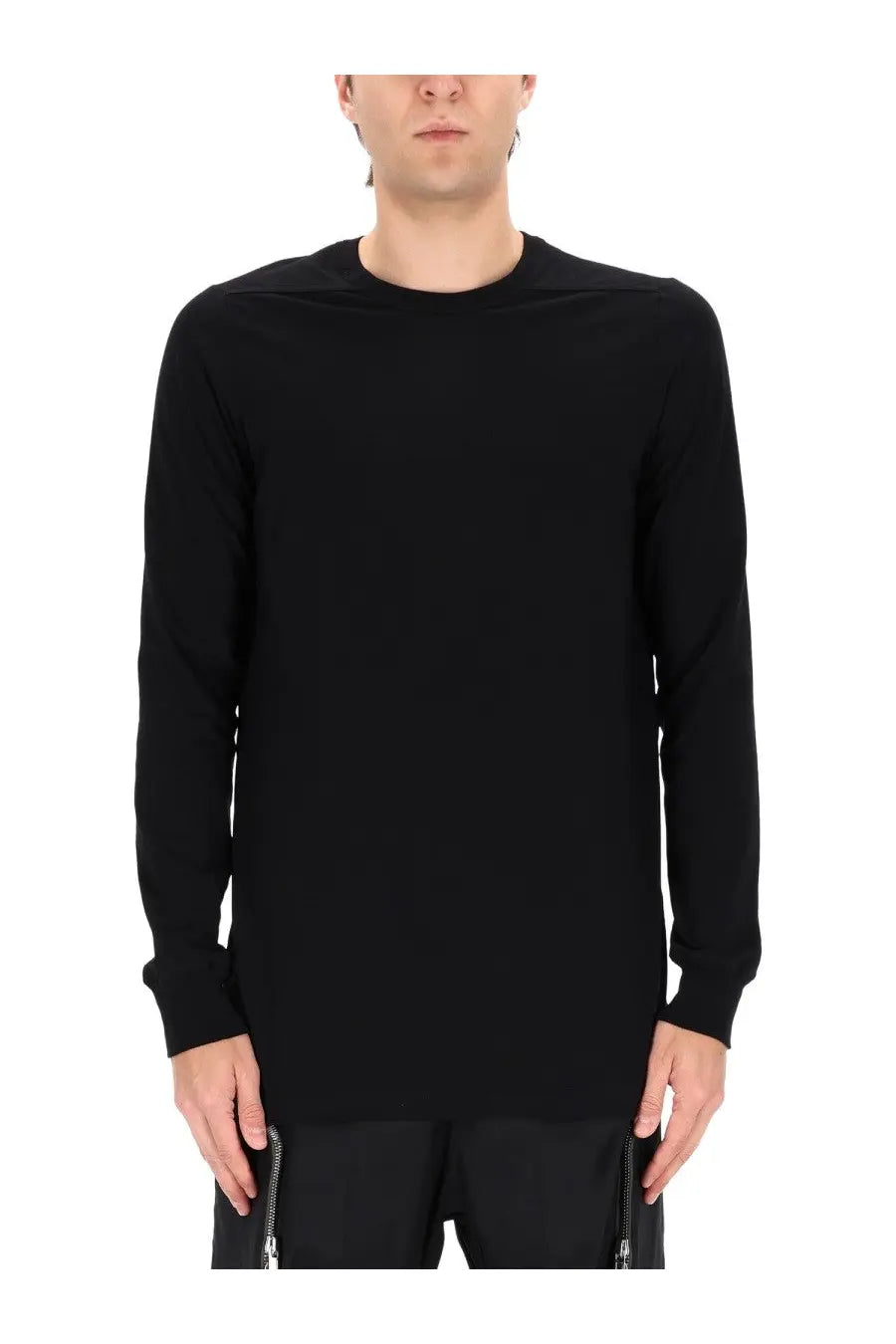 Rick Owens Men's Level LS Shirt Black
