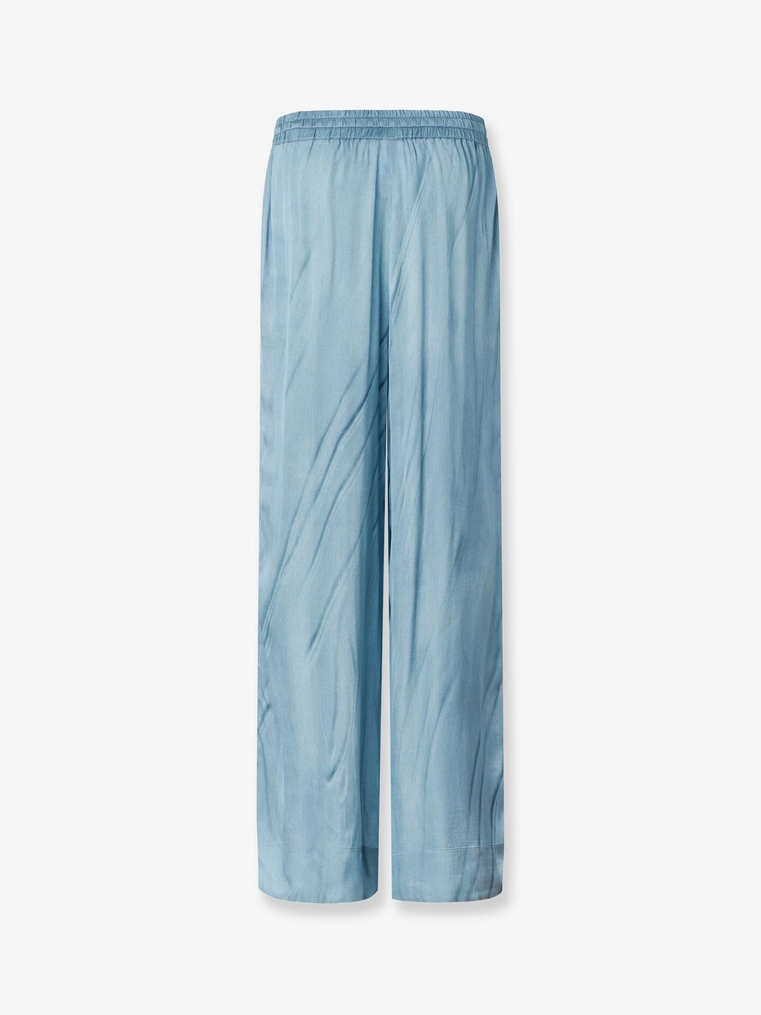 Pinko Women's Rikky Viscose Trousers Blue