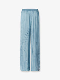 Pinko Women's Rikky Viscose Trousers Blue
