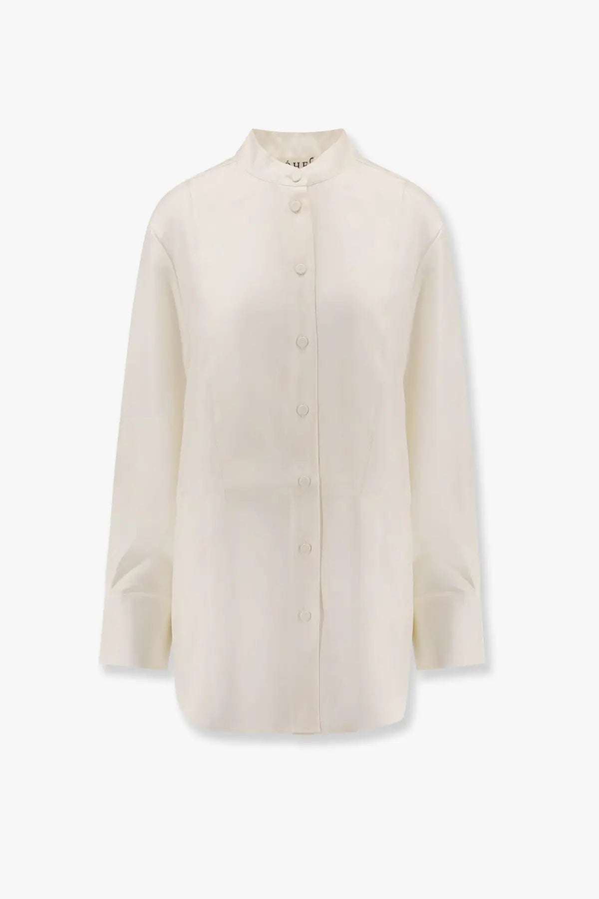 Rohe Women's Tuxedo Silk Shirt White