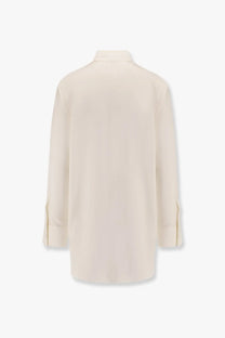 Rohe Women's Tuxedo Silk Shirt White