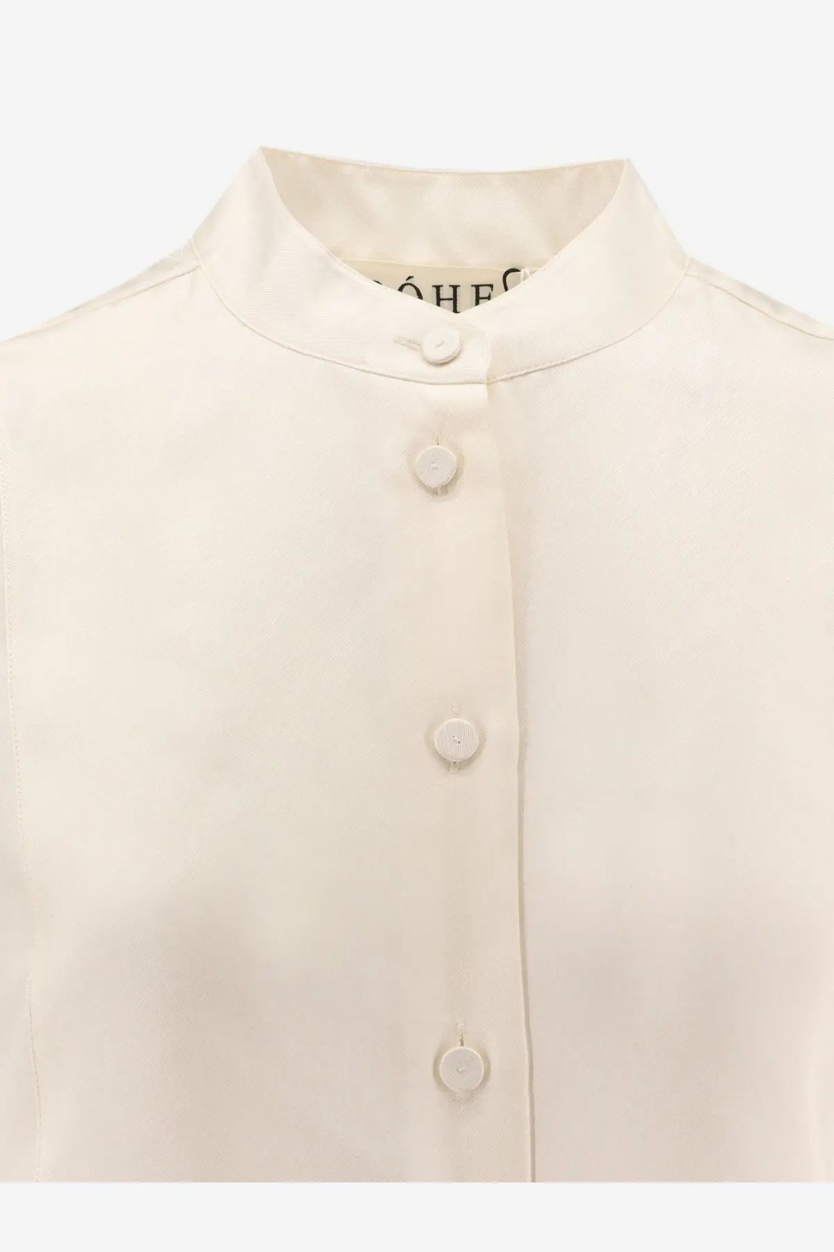 Rohe Women's Tuxedo Silk Shirt White