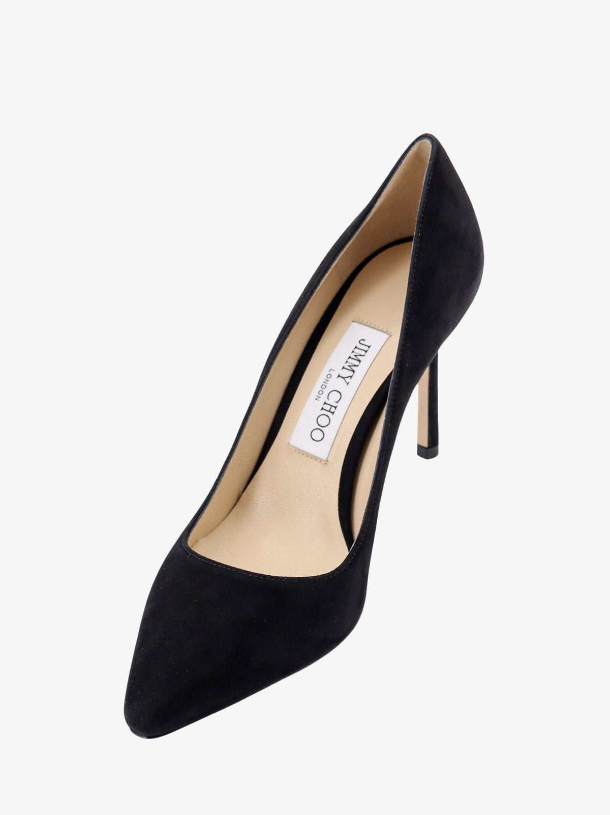 Jimmy Choo Women's Romy Suede Pumps Black, view 4