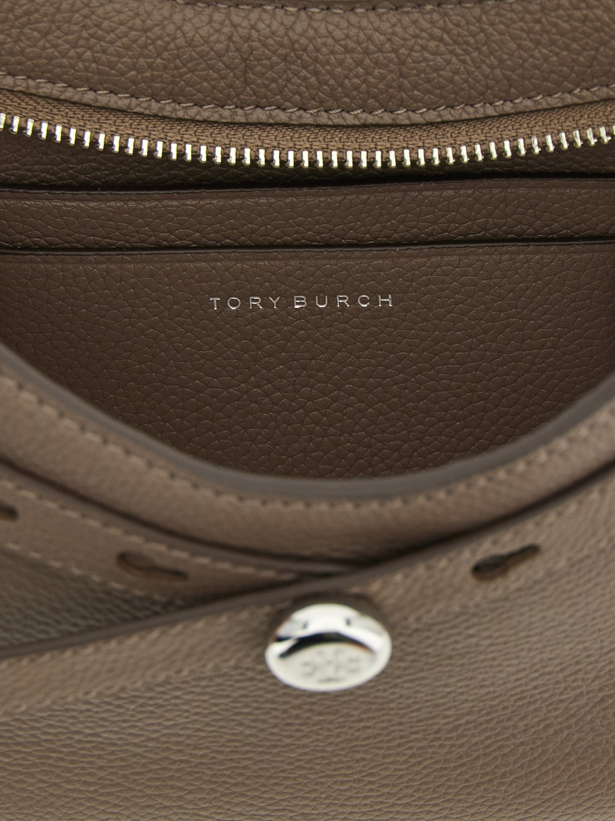 Tory Burch Romy Top Shoulder Bag Brown