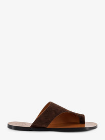 ATP Atelier Women's Rosa Suede Sandals Brown