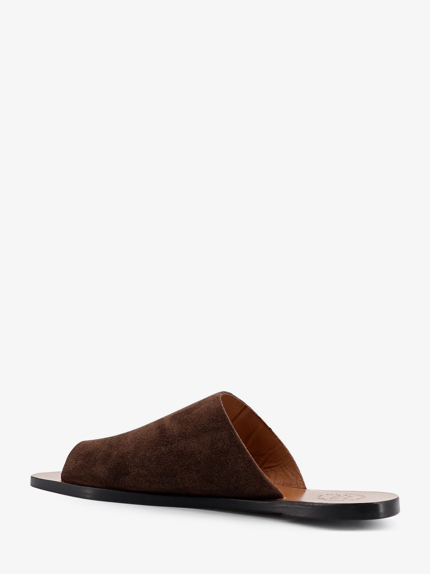 ATP Atelier Women's Rosa Suede Sandals Brown