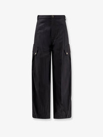 Pinko Women's Rosalin Cotton Trousers Black