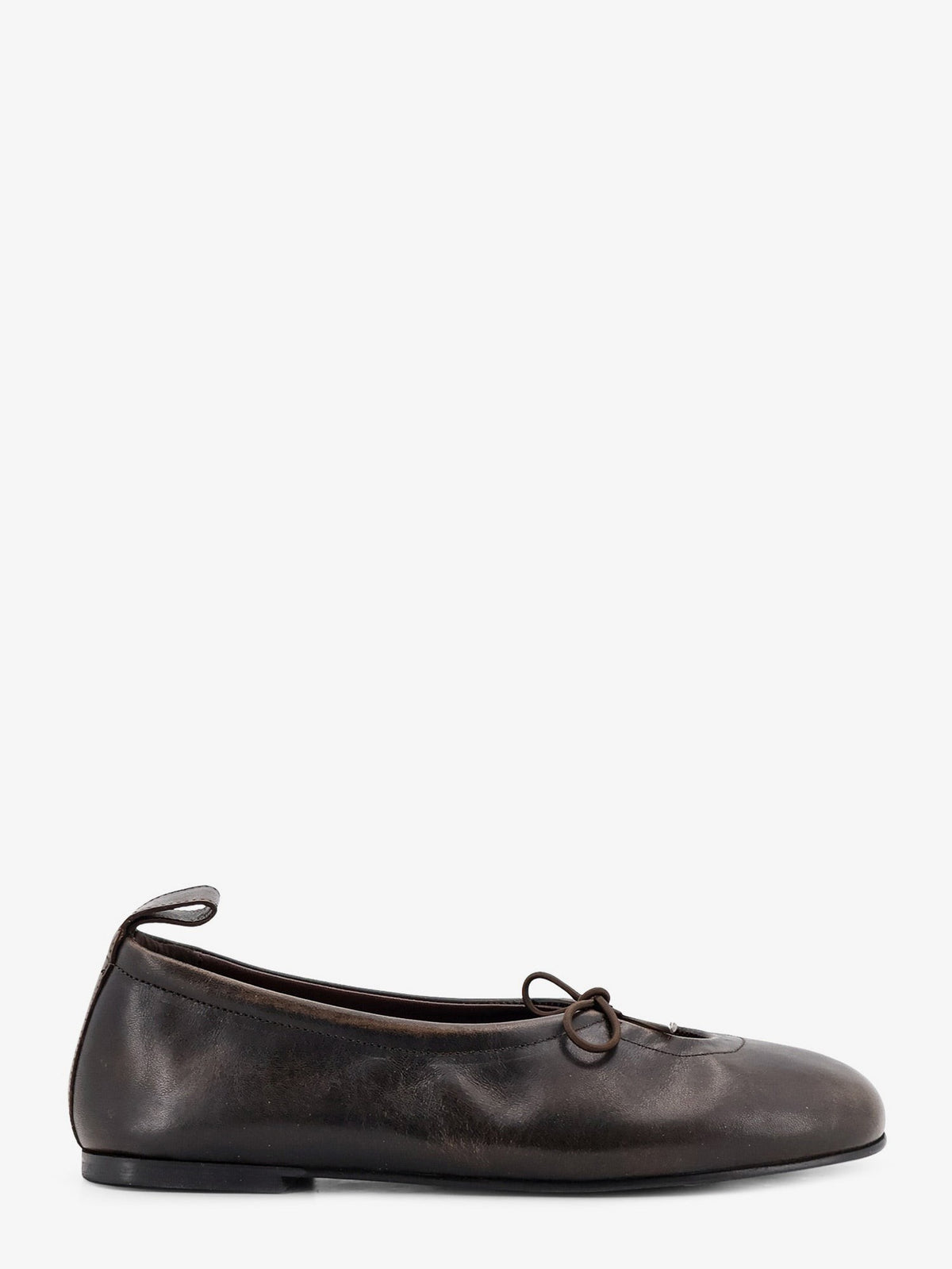 Alohas Women's Rosalind Leather Ballerinas Brown