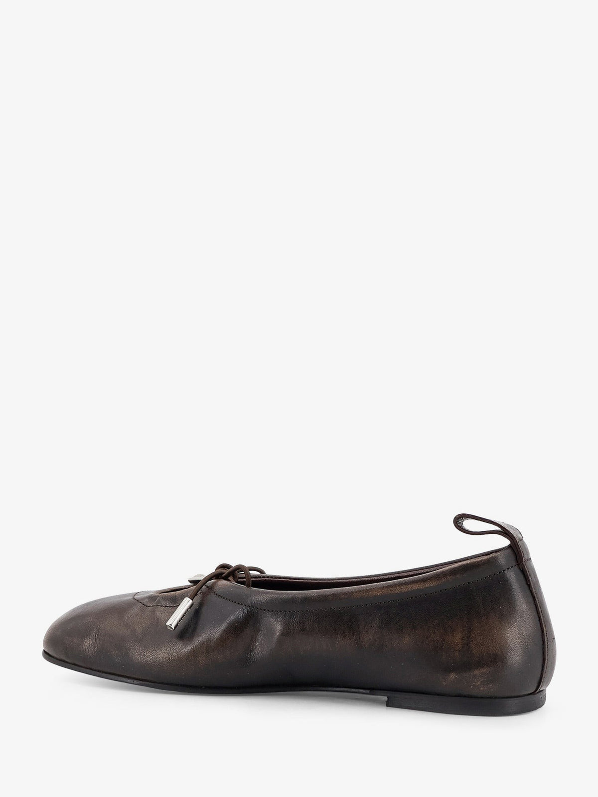 Alohas Women's Rosalind Leather Ballerinas Brown