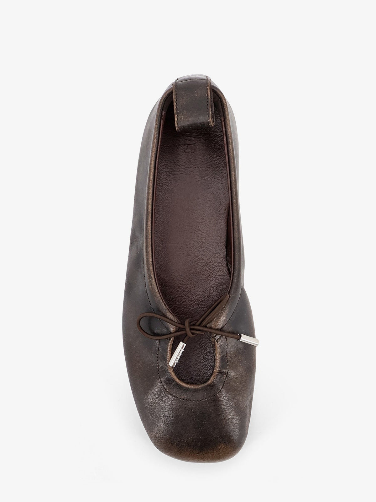 Alohas Women's Rosalind Leather Ballerinas Brown