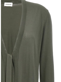 Parosh Roux Cardigan Green