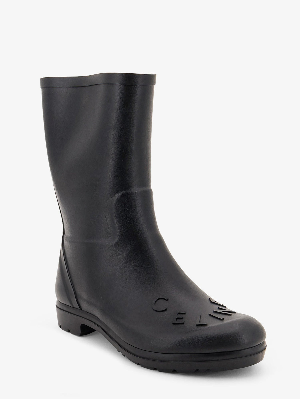 Celine Women's Rubber Garden Boots Black