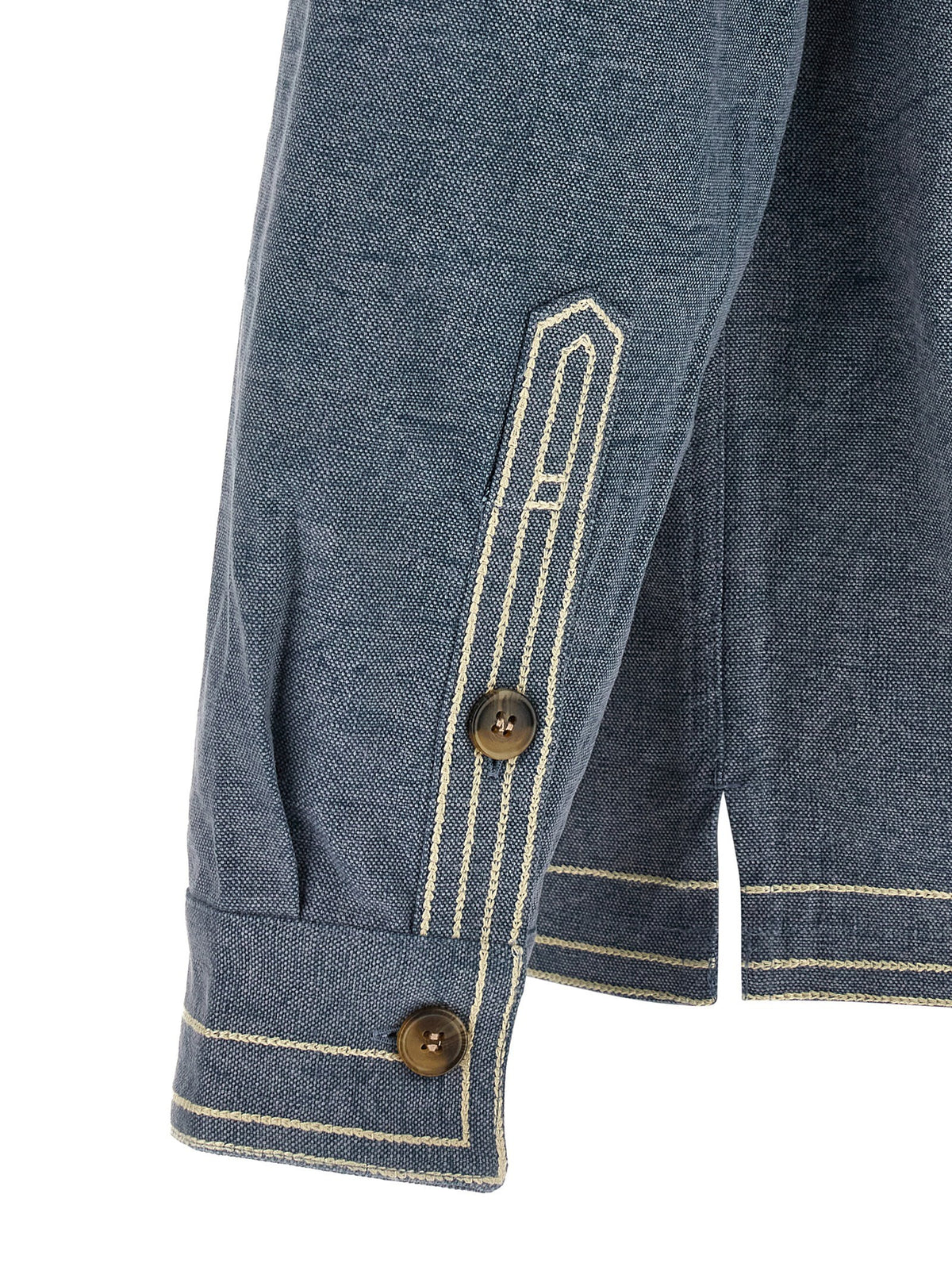 ISABEL MARANT Rudy Overshirt Blue