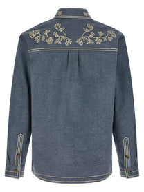 ISABEL MARANT Rudy Overshirt Blue