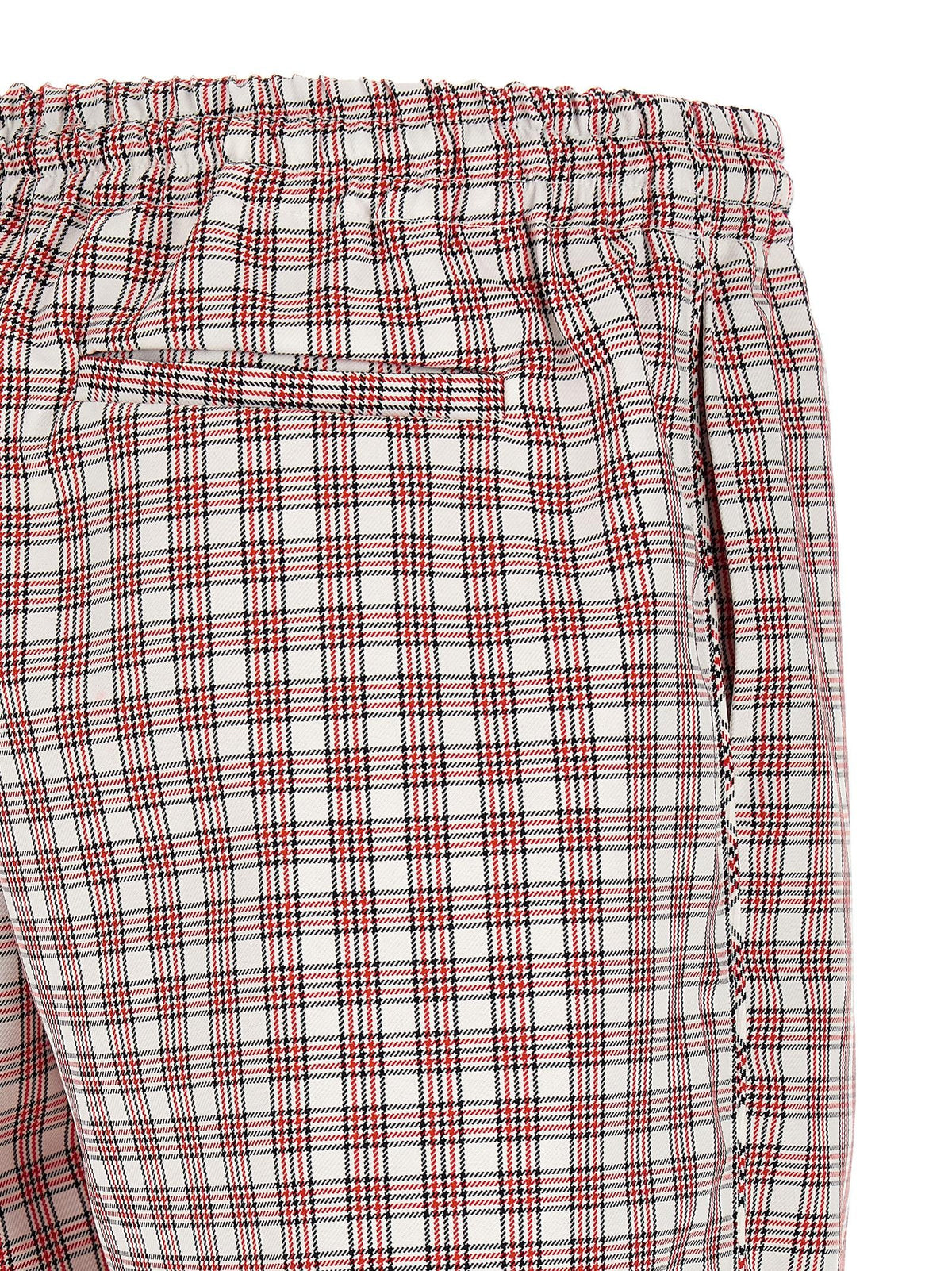 Willy Chavarria Ruff Rider Pants Red