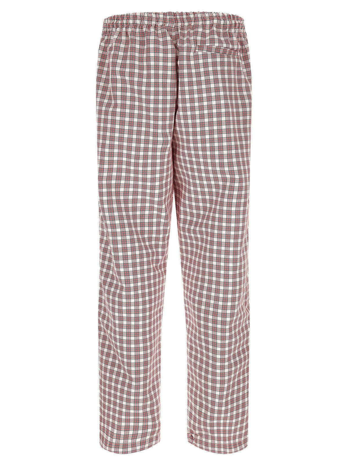 Willy Chavarria Ruff Rider Pants Red