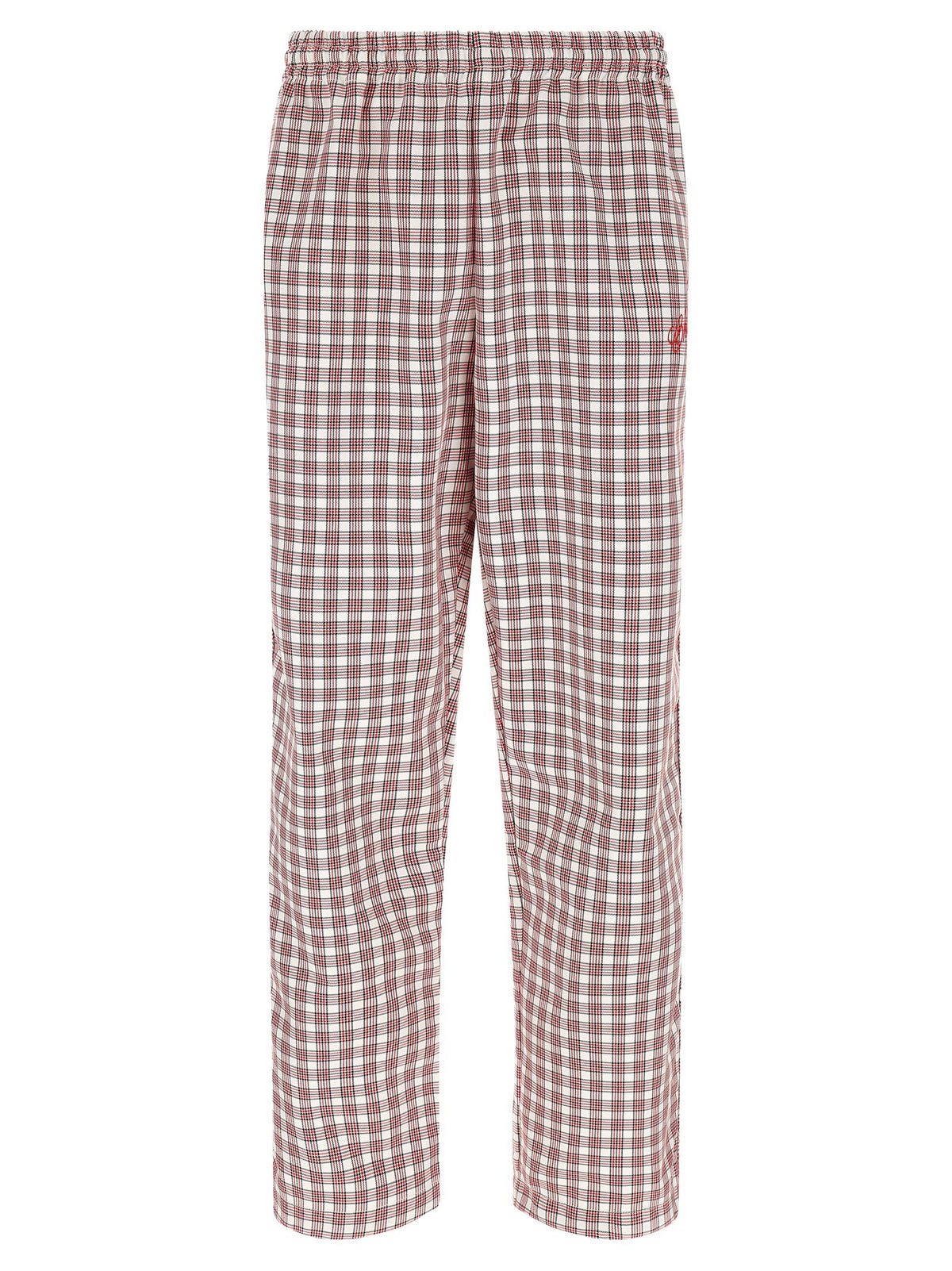 Willy Chavarria Ruff Rider Pants Red