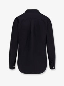 Comme Des Garcons Play Women's Ruffles Shirt Black