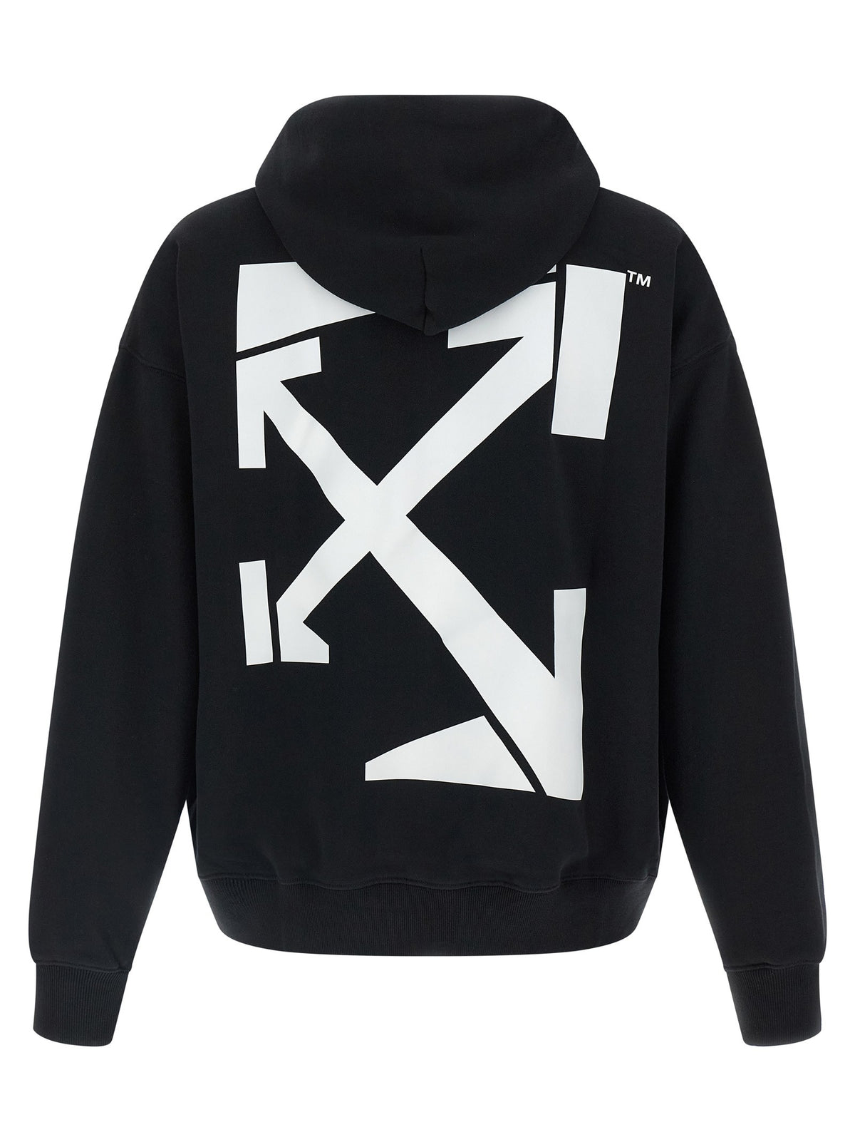 Off-White Run Arrow Skate Hoodie White