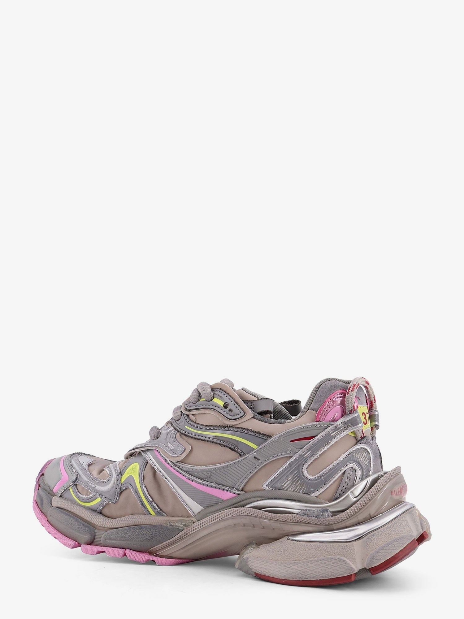 Balenciaga Women's Runner Sneakers Gold